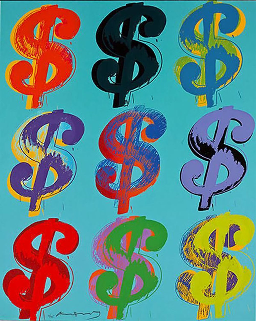 1 piece dollar sign Portfolio