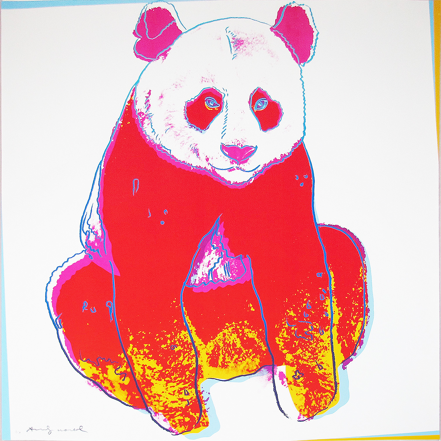 Andy Warhol, Giant Panda, II.295 (1983)