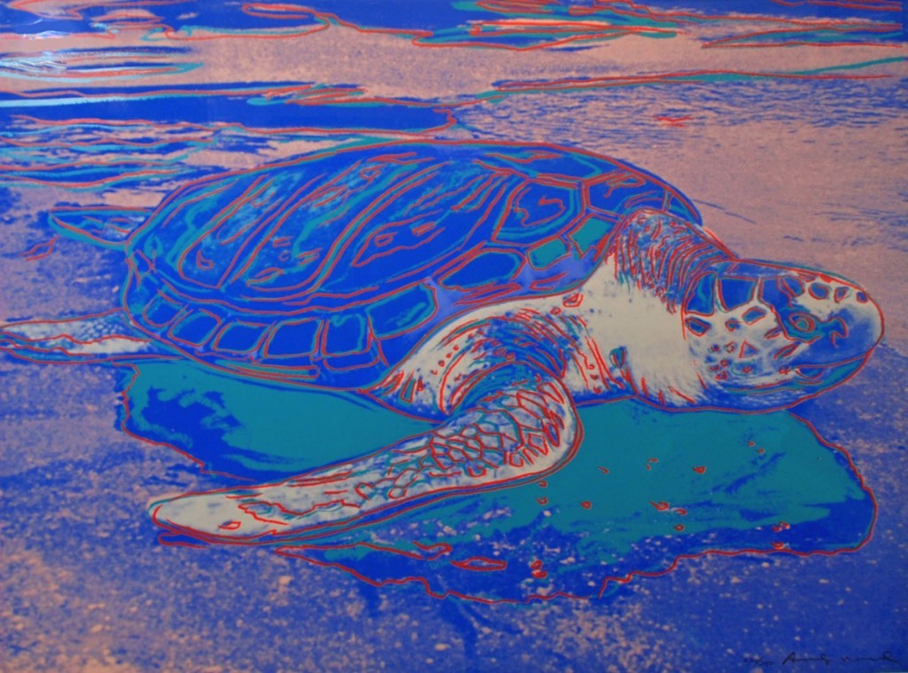 Andy Warhol, Turtle [II.360A] (1985)