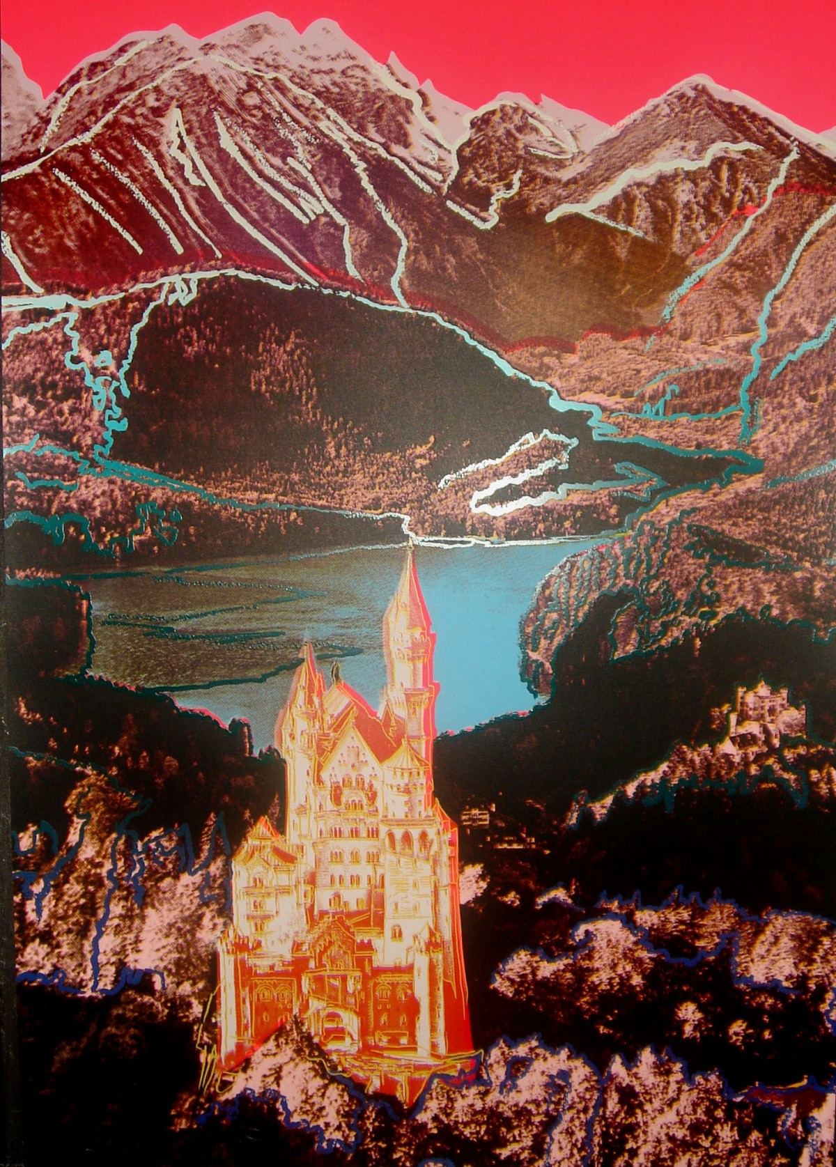 Andy Warhol, Neuschwanstein [II.372] (1987)