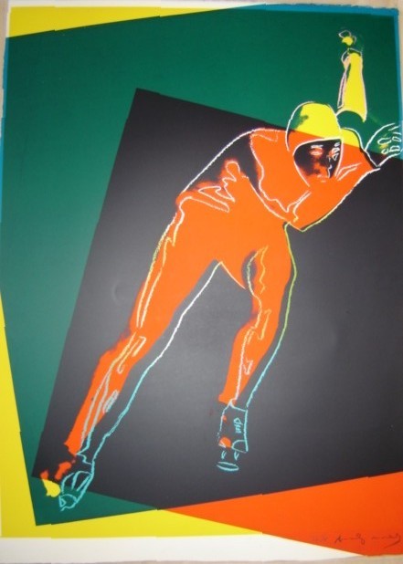 Andy Warhol, Speed Skater (1983)