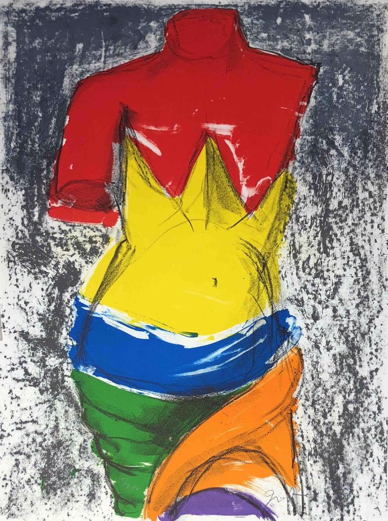 Jim Dine, The Bather (2005)