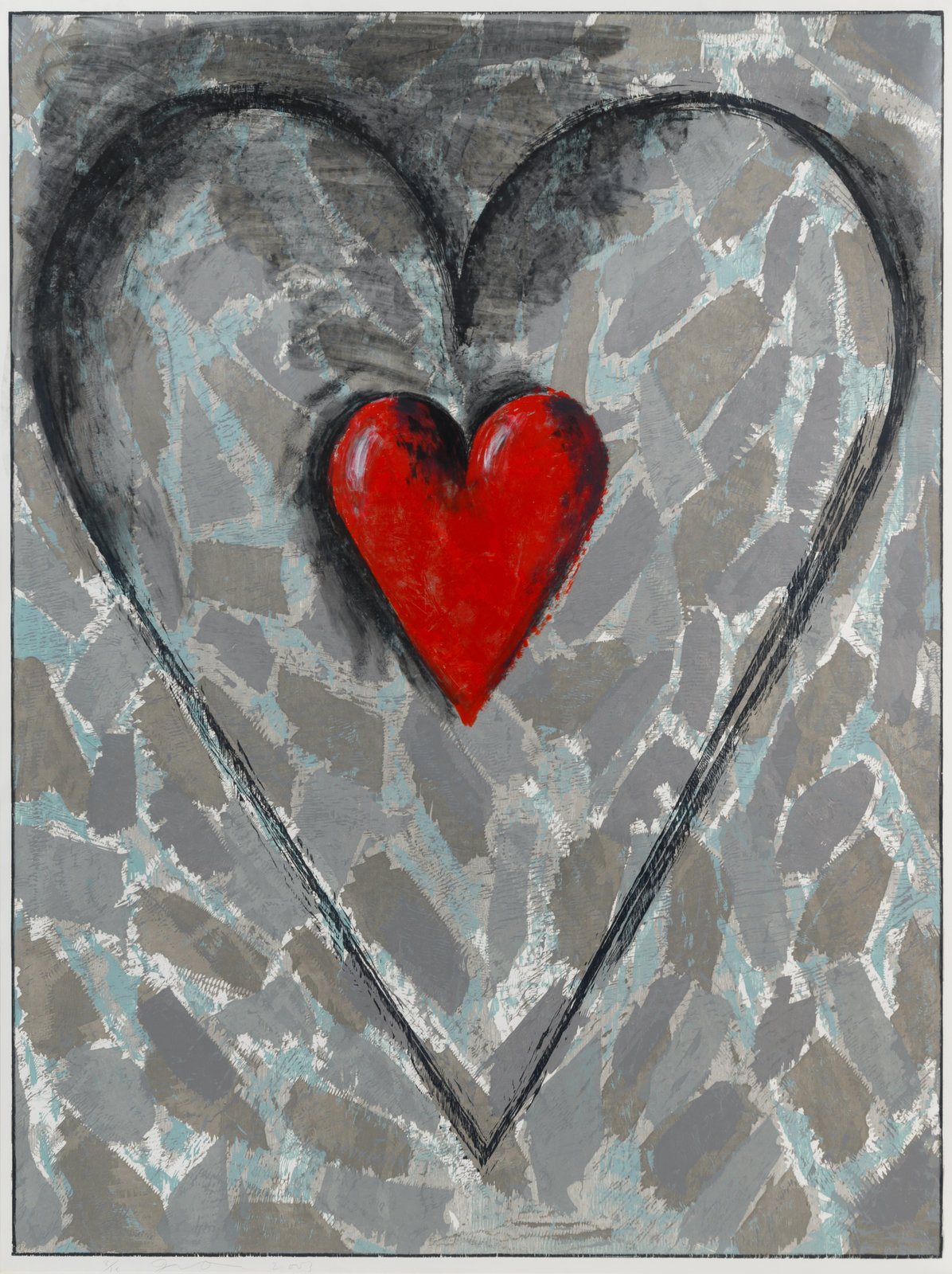 Jim Dine, Gray Fort (2003)