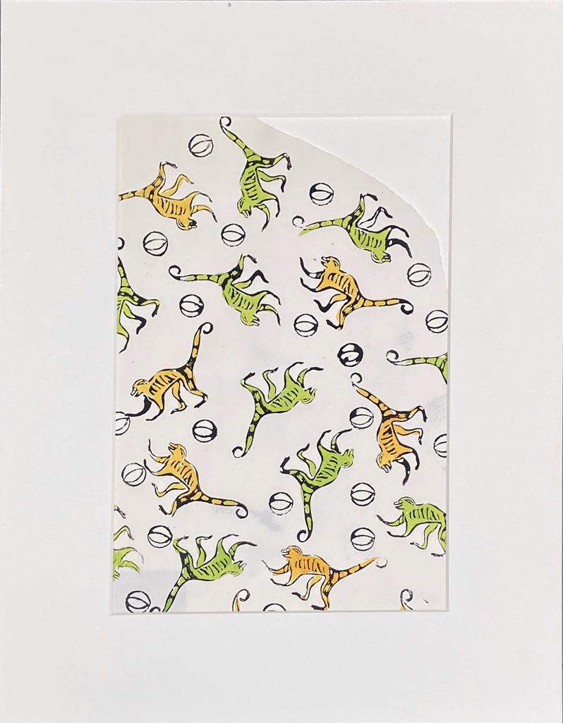 Andy Warhol, Monkeys (Stamped), c. 1950's (1950)