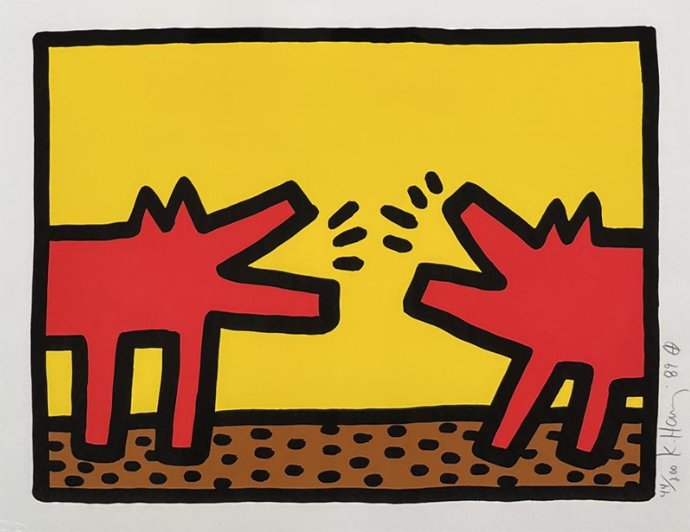 Keith Haring | Pop Shop IV (D) | 1989