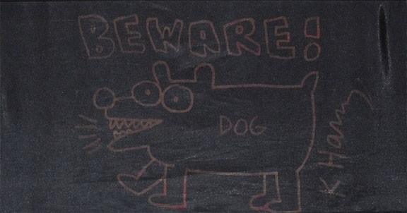 Keith Haring, Beware of Dog (1984)